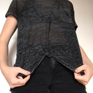 Mesh Tied Old Navy T-Shirt w/ Pockets